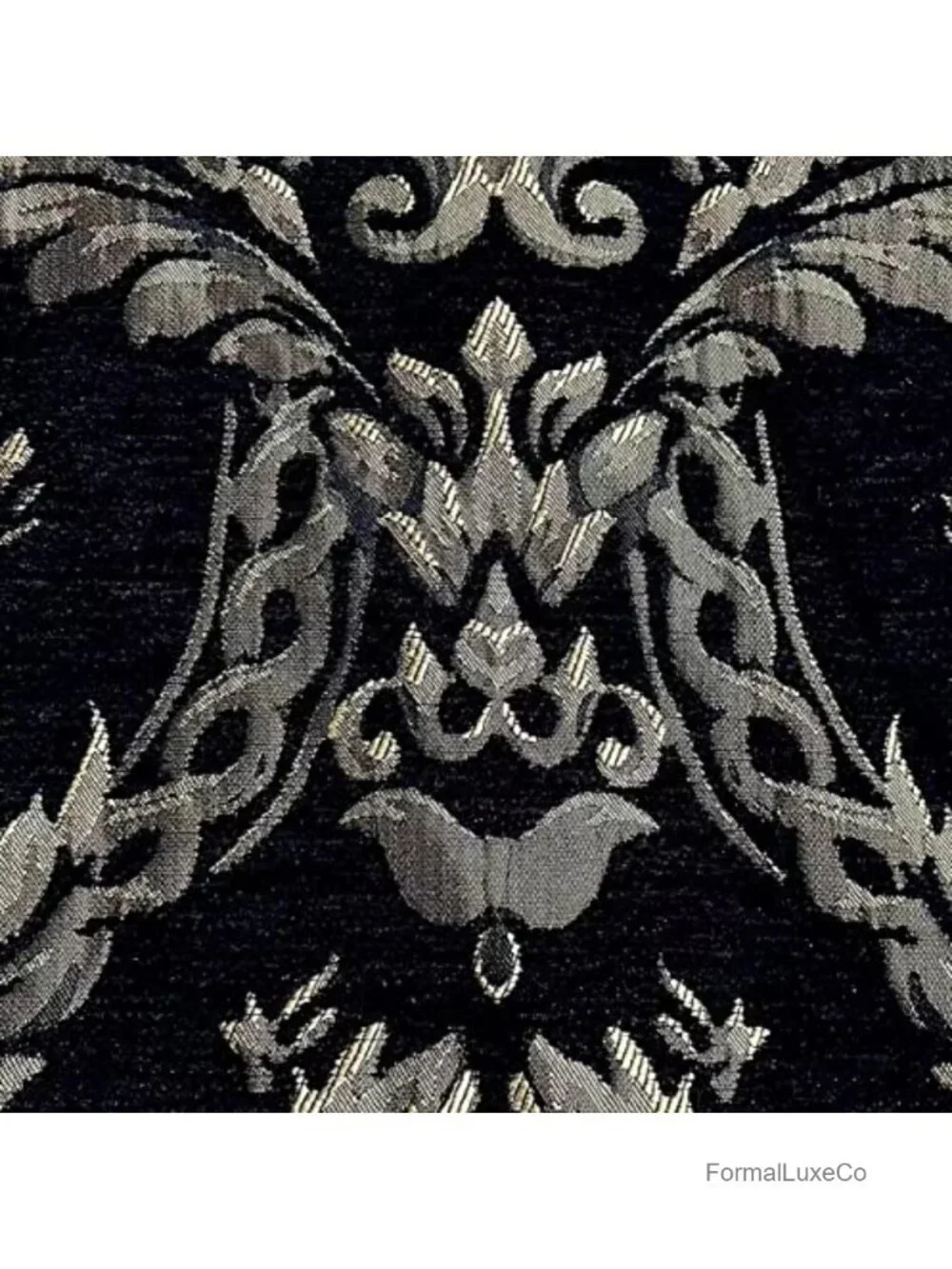 Men's Victorian Double Breasted Gothic Steampunk Vest Chenille Jacquard